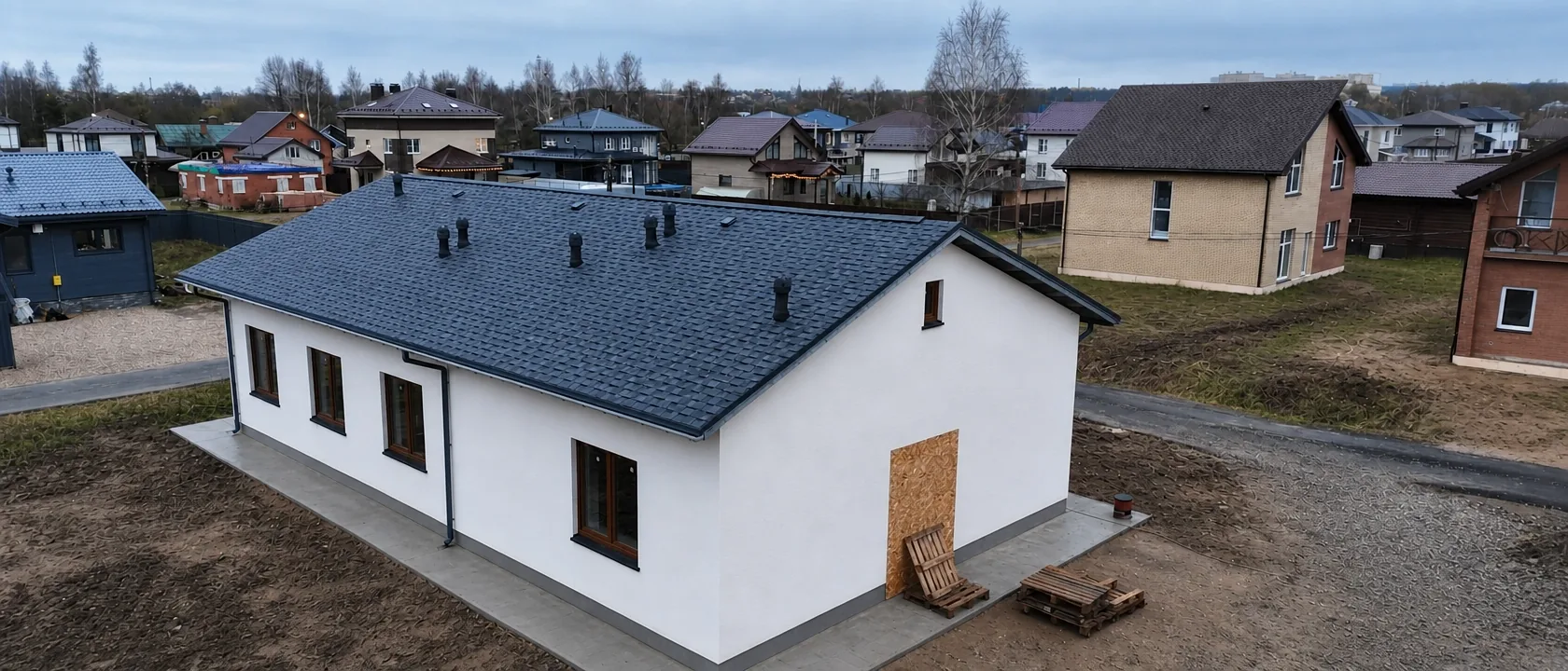 Готовый дом из газобетона от Laif House